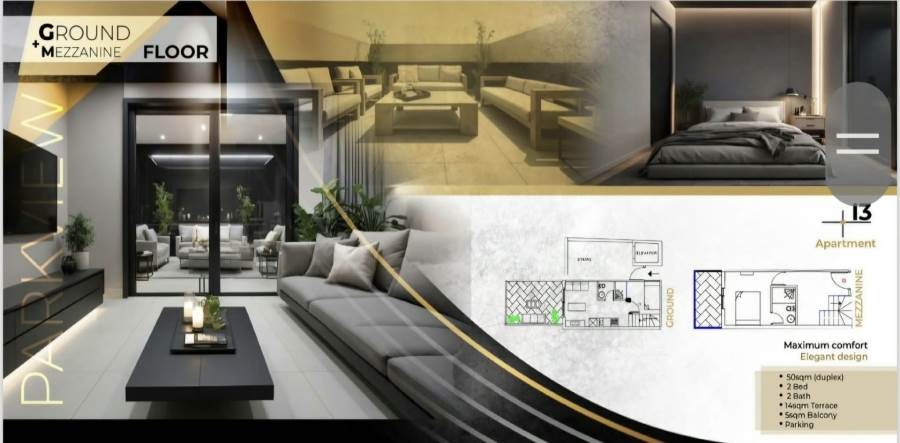 (For Sale) Residential Maisonette || Athens South/Kallithea - 50 Sq.m, 1 Bedrooms, 269.000€ 