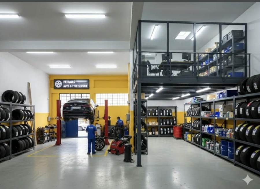 (For Rent) Commercial Industrial Area || Piraias/Piraeus - 115 Sq.m, 1.200€ 